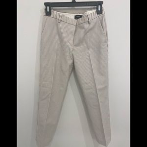 Theory Trecca pant in cotton pin stripe size 0
